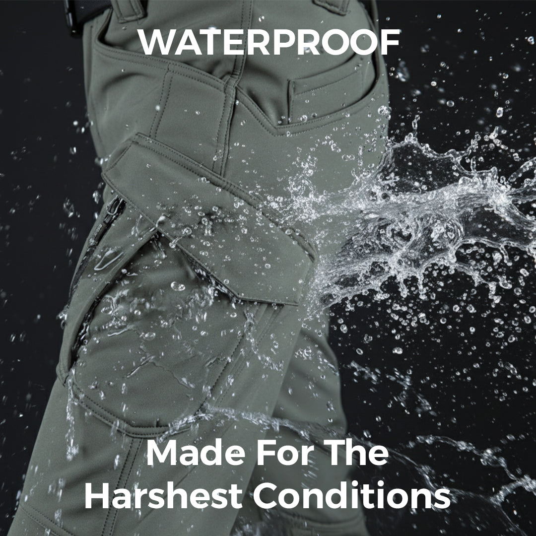 Rovix Fleecegefütterte, wasserdichte Arbeitshose